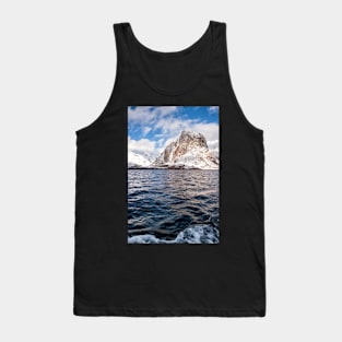 The Frosted Mountains of Lofoten Tank Top